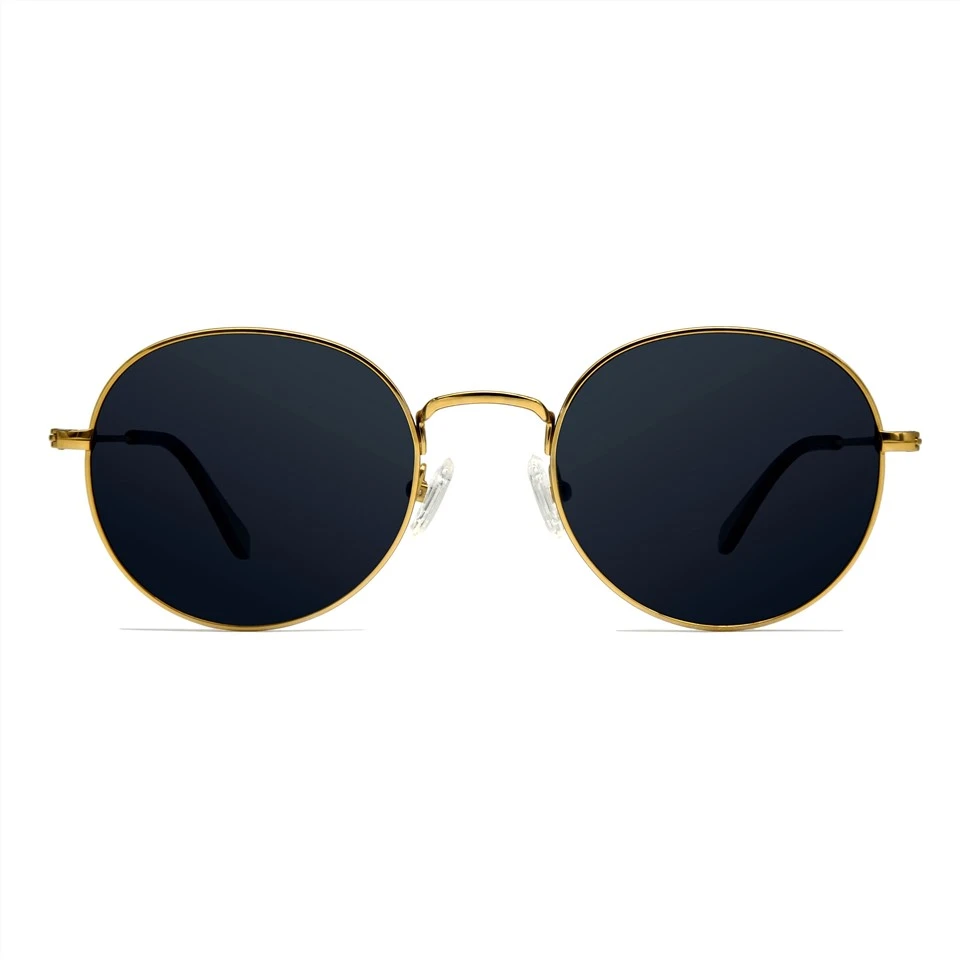 Titanium Round Sunglasses Men Women